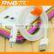 PNGXE Hot Selling Wholesale Micro Usb Cable For Iphone5 LED Light 8 Pin Usb Cable