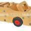 factory price FSC DIY nature wood antique educational wooden tank