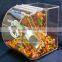 custom clear plexiglass container for candy