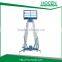 Single mast lifting platform