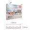 Portable exhibition booth stand advertising fabric pop up display