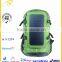 Wholesale custom outdoor solar backpack, solar power backpack, solar bag