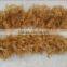 feather boa -gold