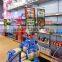 Eco-friendly retail counter portable Floor advertising display stand