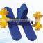 0.75KW fish ponds paddle wheel aerator