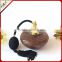 100ML Artificial Blowing Wrapping Wire Art Brown Perfume Bottle With Gasbag Sprayer