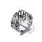 12MM Stainless steel vintage Domino symbol ring fashion ring steam punk jewelry 6240020