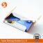 Foldable rectangle PU leather business name card holder with embossing or debossing logo