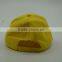Yellow blank baseball cap,best selling Baseball cap