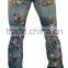 new multi color paint splatter denim man jeans brushed jeans(LOTM007)