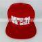 Hip Hop Caps High Quality Customize Embroidery Patch Snapback Caps Hats Wholesale