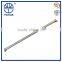 Horizontal ringlock scaffolding bridging ledger