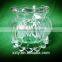 100 ml Lotus Lotus Lotus Shaped Recycled Crystal Wax Empty Container Decorative Candle Holder