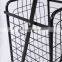 Wholesale stainless steel shopping trolley cart / folding shopping cart with wheels