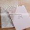Hot sale white laser cut wedding invitation card