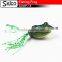 SGWF-18 artifical plastic soft hollow frog, 50mm/12g, VMC hook