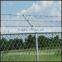 galvanized chain link fence