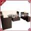 S&D Cheap poly rattan furniture with cushion, garden art furniture