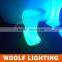 Plastic rechargeable 16 colors RGB waterproof IP65 LED bar stool