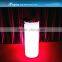 new plastic led planter with light/colorful flowerpot