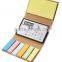 Multifunction sticky note with calculator