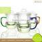 Hot Selling Colored Pyrex Glass Luxury Tea Thermos Pot