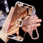 Silicone cell phone shell housing diamond mobile Phone Cases for iPhone7/7Plus/6/6s/6plus/6splus soft tpu cover case