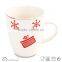 Wholesale High Quality Christmas ceramic mug/holiday promotional ceramic Christmas mugs