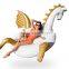 Leasure Giant Pegasus Pool Float Luxury Adult Raft for Swimming Party Fun Inflatable Water Toy Floats for adults and kids