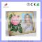 High Quality Big Flower Printed Picture Frame Moulding 4"x6"