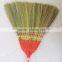 Low price grass broom with stick