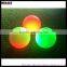 Logo printed colorful led golf balls golf LED ball