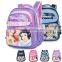 cute purple cartoon school bag for school girl