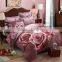 strawberry print single size twin size 100%cotton printed children duvet cover sets
