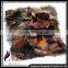 CX-D-107D Custom Made Patckwork Fox Fur Pillow Case Cushion Cover