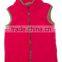 Sleeveless Sweatshirt With Full Zipper