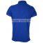 classic pique mens formal polo shirt with side vent