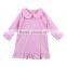 Christmas Dress Baby Kids Clothes Long Sleeve Ruffle Children Dress Girls Christmas Gown