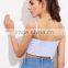 CUTE self bow blue top, ladies newest design tank top