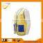 China manufactory high quality front open yellow stand collar work vest