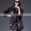 Fashion hot sell mysterious fox long paragraph imported fox factory custom short sleevesur coat