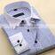 China Shirt Factory Competitive Price Oem Fashionable Perfect Quality Stripe Pattern Men's Dress Shirt With Long Sleeve