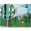 peach shaped wire mesh fence