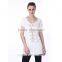 Popular design superior stylish cotton t shirts for women