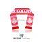 Acrylic Jacquard Football Fan Scarf Wholesale