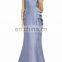 New Design Satin Twill Gown Prom Dress Patterns for Women