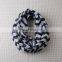 Stripe Keep Warm Korean New Style Silk Scarf