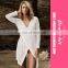 Have In Stock Long Sleeves Lace Bathing Suit Beachwear Dress
