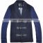 lastest design mens top grade cow buckle suit collar woolen jacket