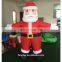 Hot sale giant inflatable christmas gift Santa Claus for outdoor christmas decoration